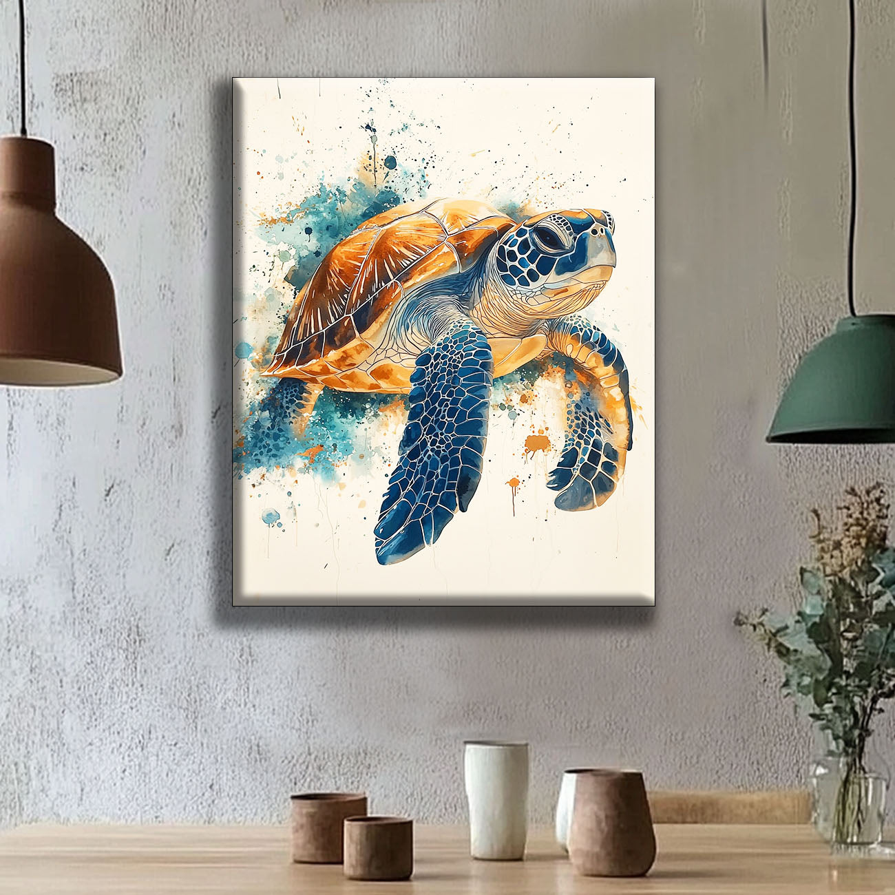 Ozeangeist - Malen nach Zahlen